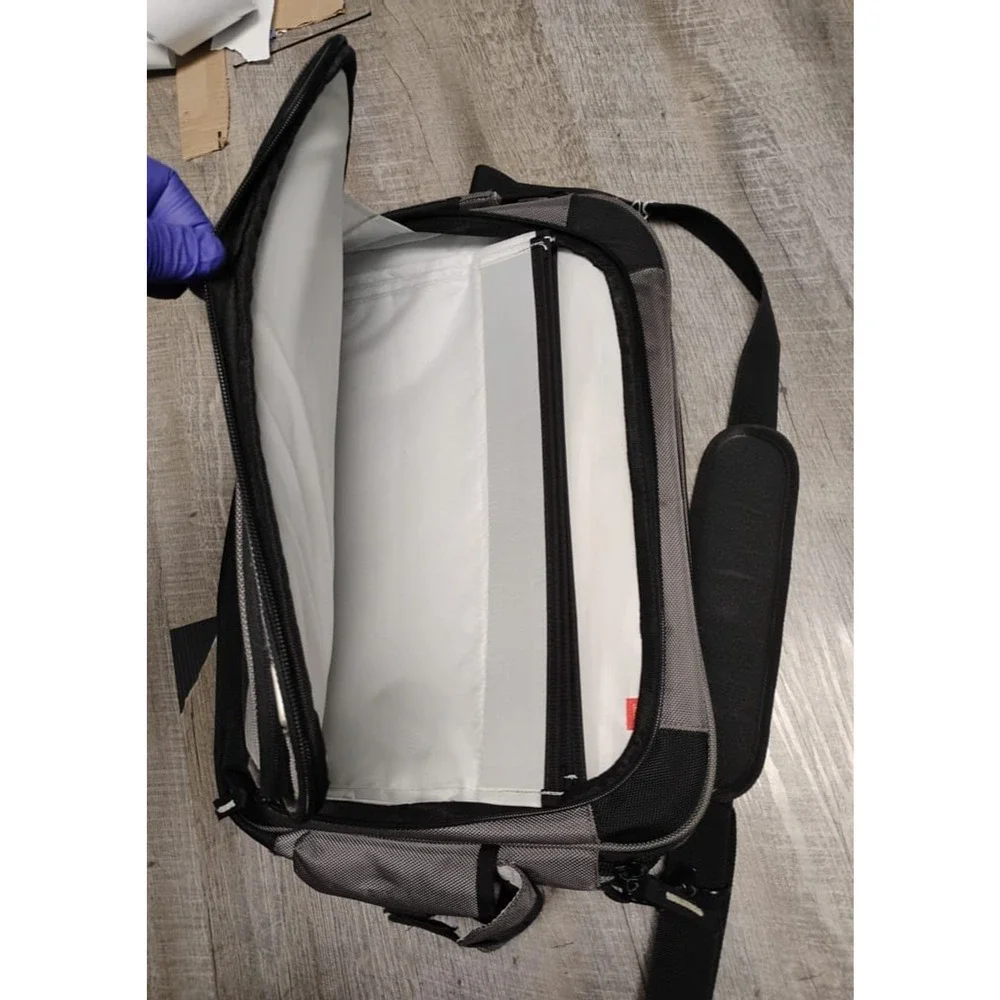 Large Ogio BMO, EPG, MSNA Finance Laptop carrying Workbag gray and black